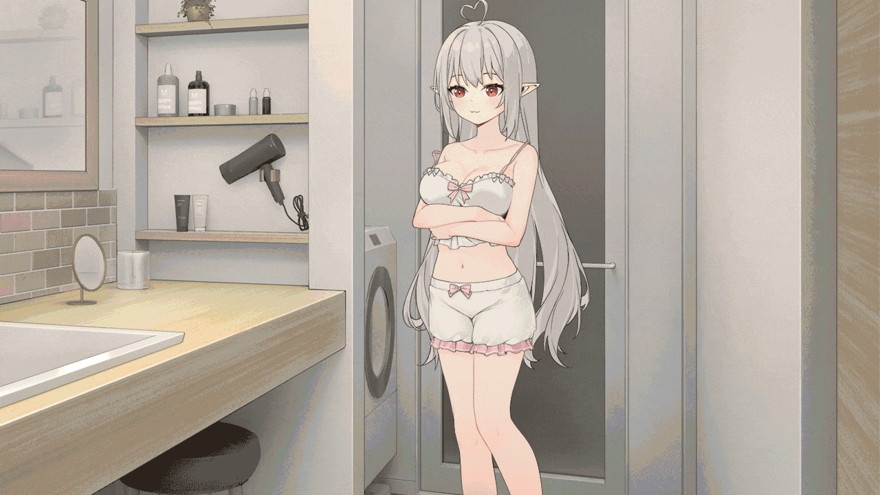 [互动养成SLG/同居生活/动态/PC+安卓] 与缺乏存在感的妹妹的简单生活 （存在感薄い妹との簡単生活）V0.7 官方中文【1.60G】-萌盟